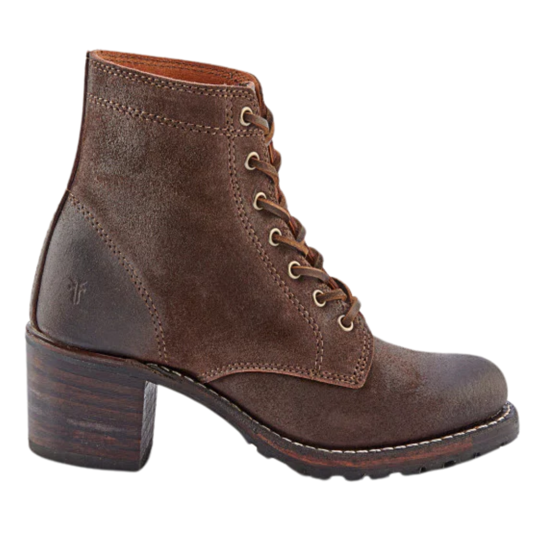 Sabrina 6G Lace Up in Dark Brown