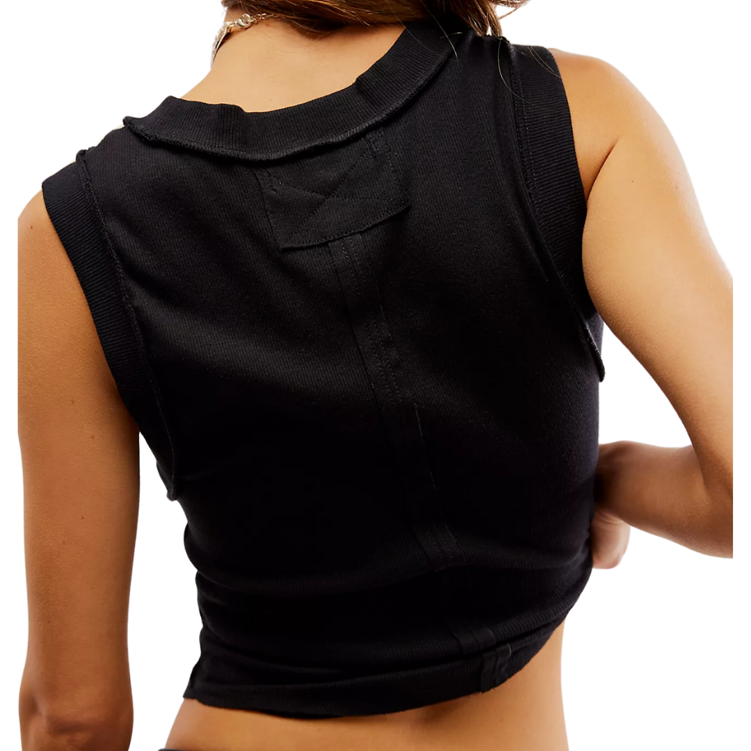 We The Free Kate Tank in Black