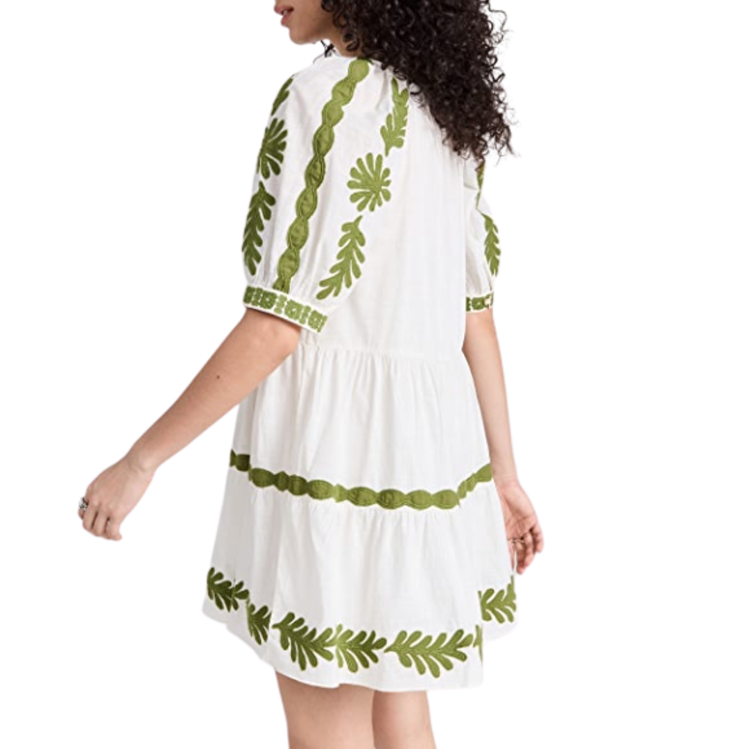 Josephine Dress in Ecru