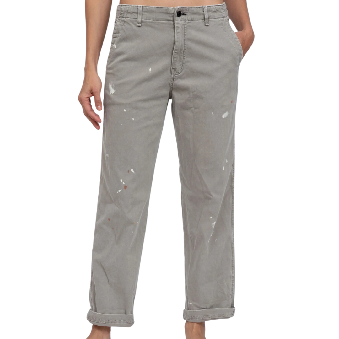 Relaxed Chino in Splatter Paint