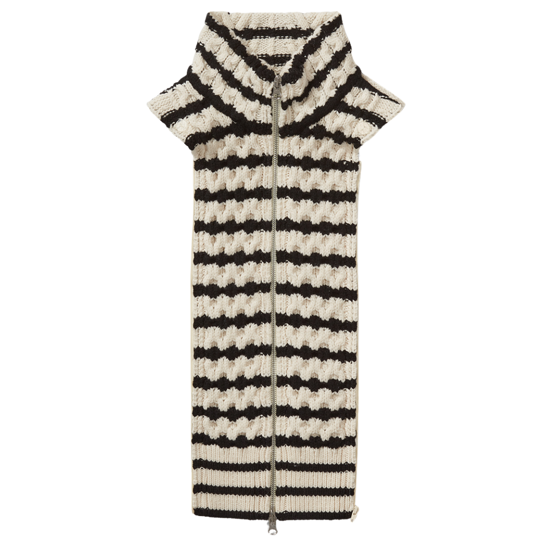 Upstate Dickey in Ivory/Black