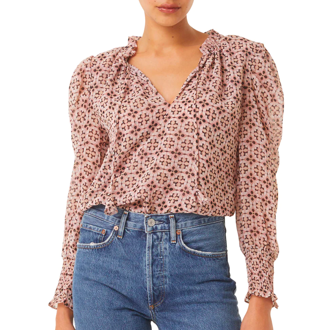 Siena Top in Warm Winter Tile