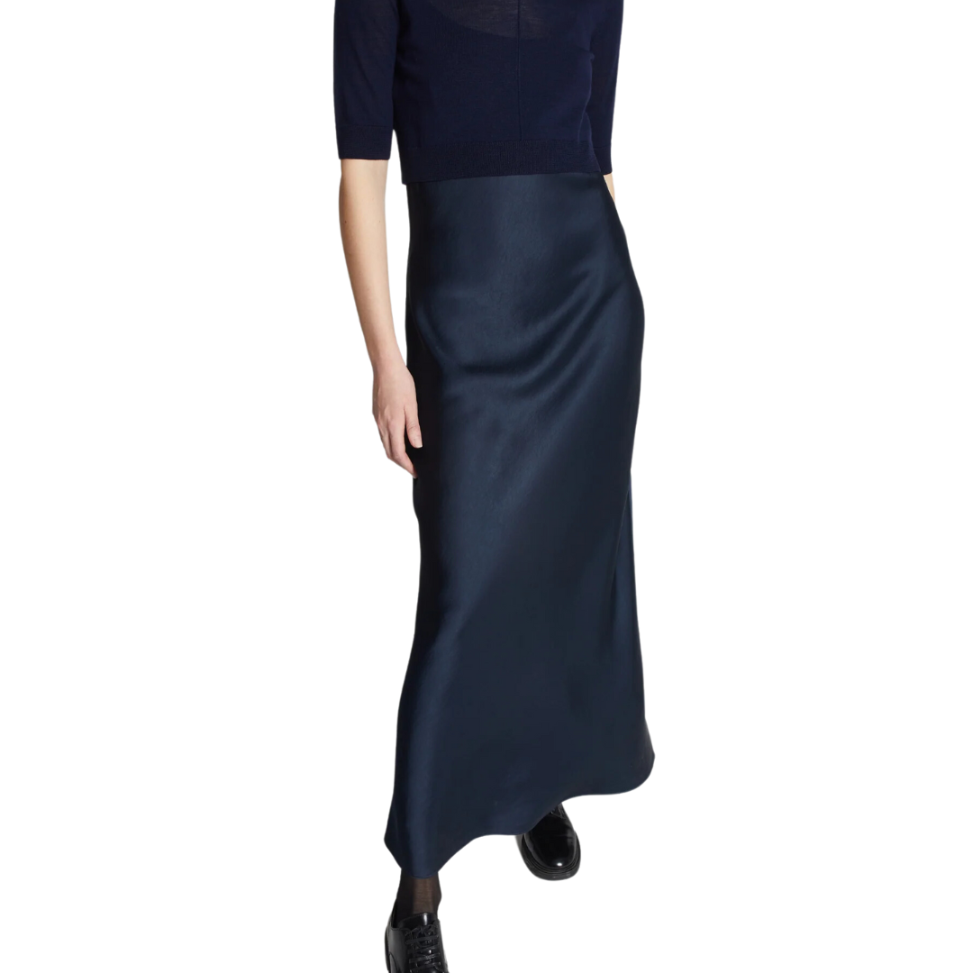 Haley Dress in Navy