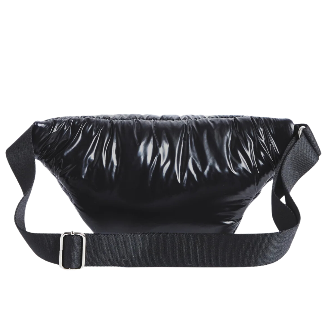 Glossy Waistbag in Black