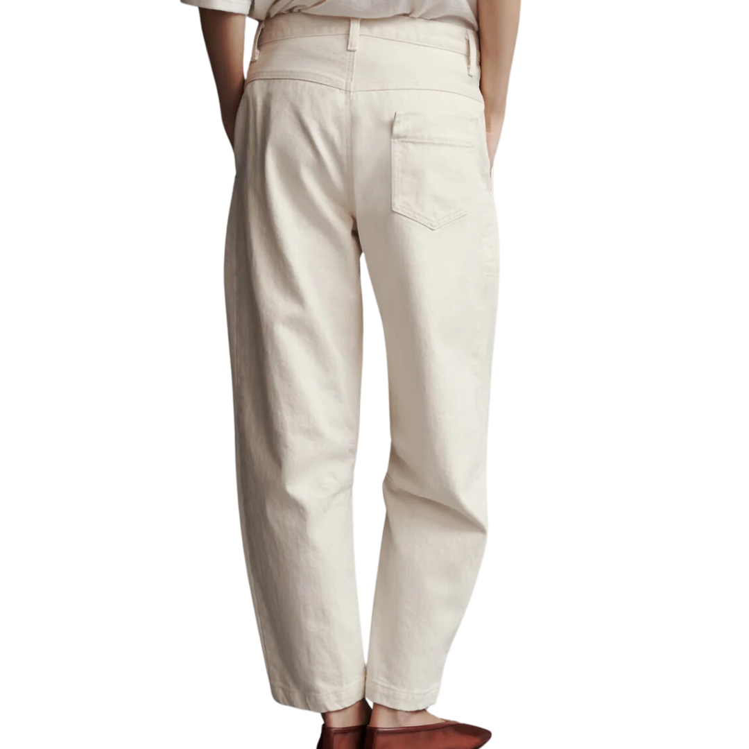 Jetties Beach Pant in Natural Denim
