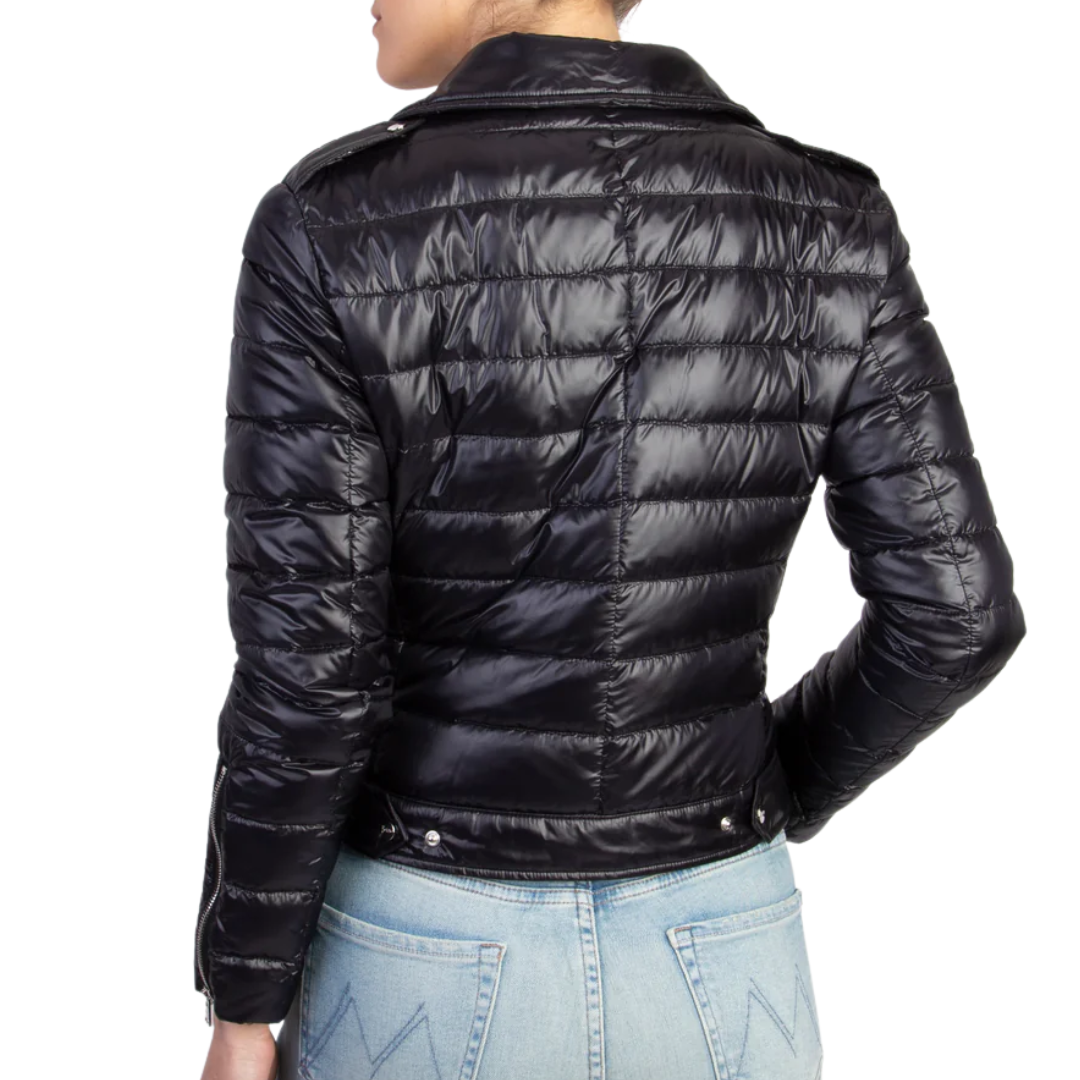 Bomber Jacket In Nylon Ultralight in Black