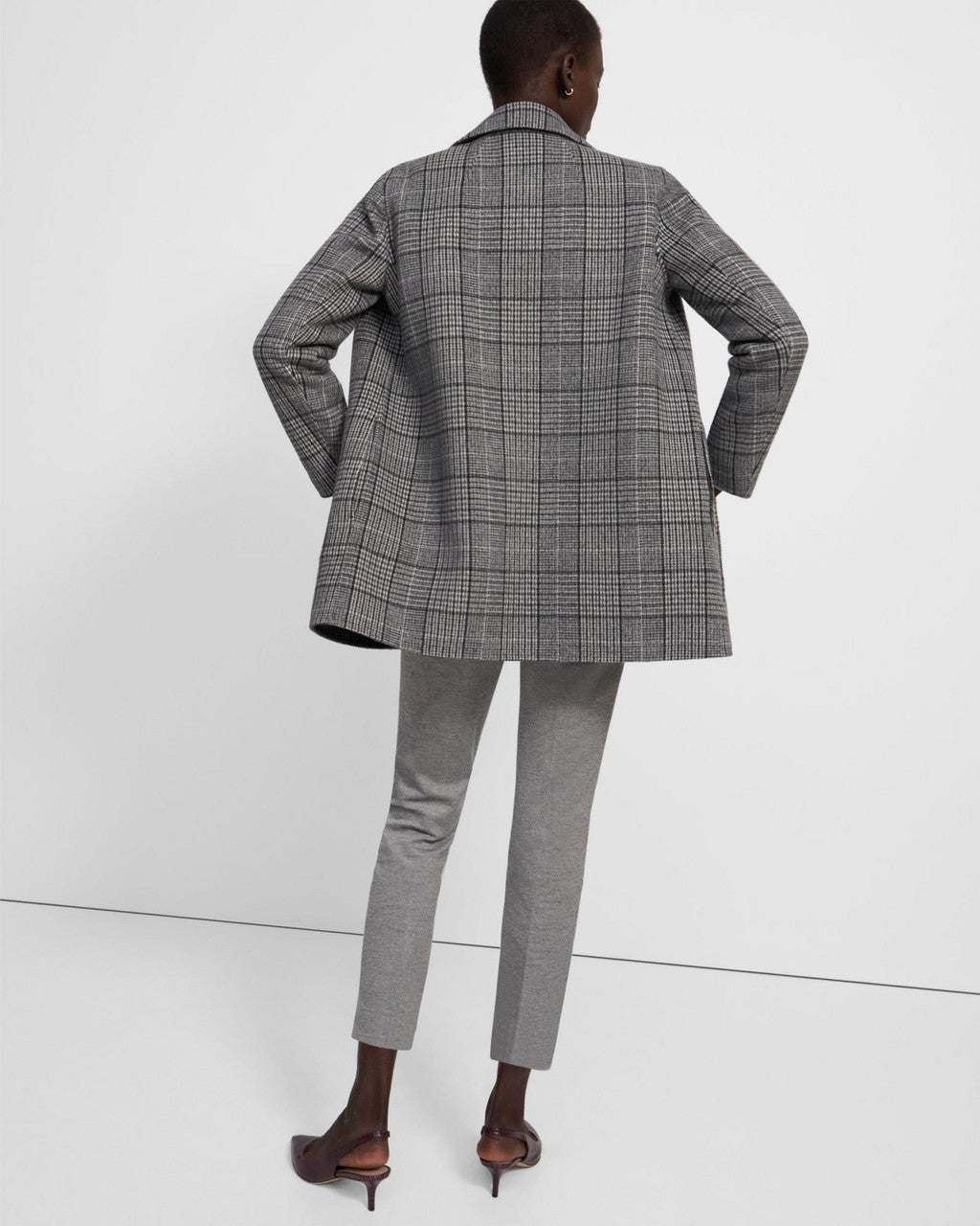 Clairene West Plaid Jacket
