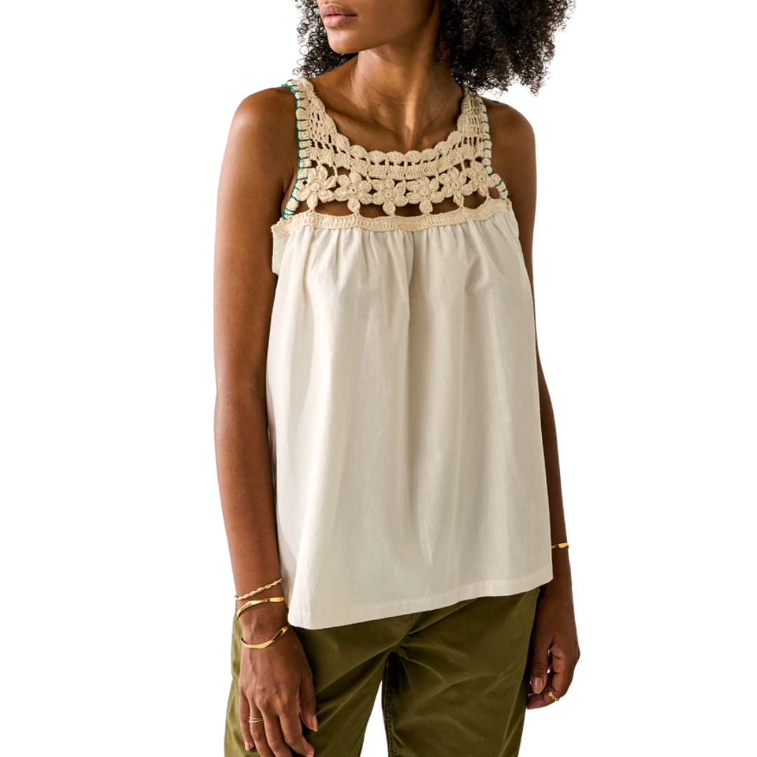 Marles Top in Ecru
