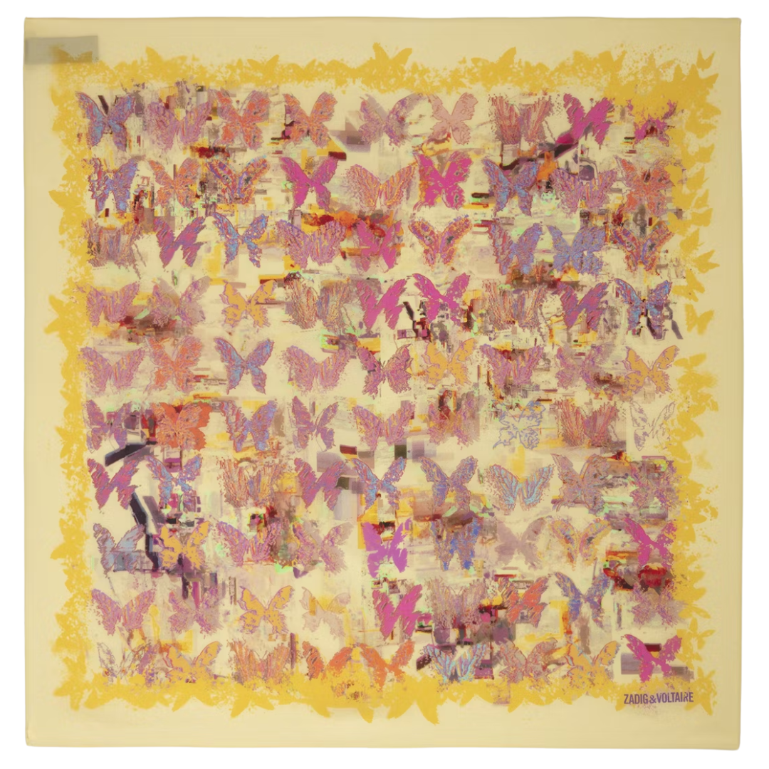 Blondie Silk Scarf in Shea