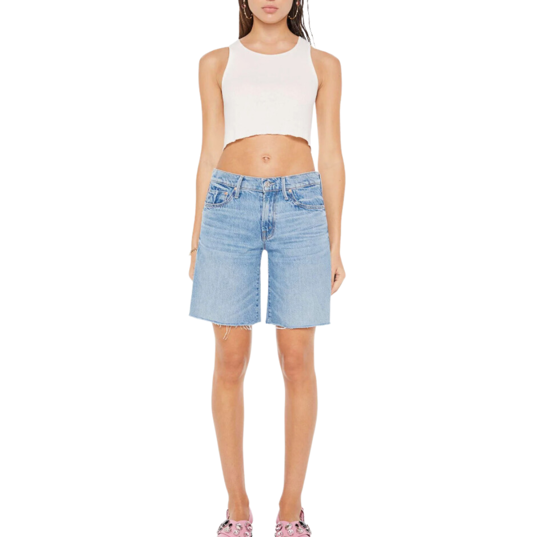 The Down Low Undercover Short Fray in Material Girl
