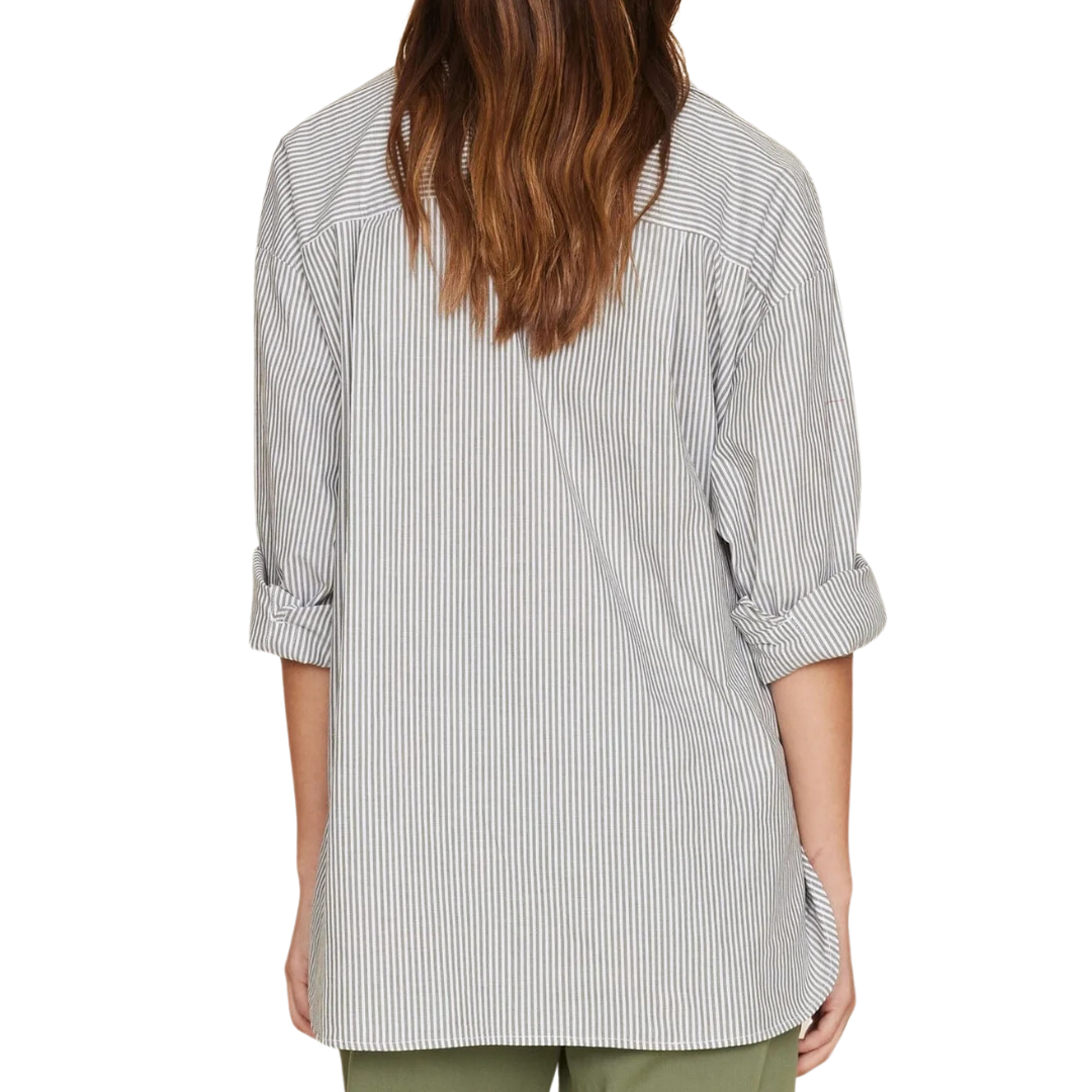 Sydney Shirt in Sage White