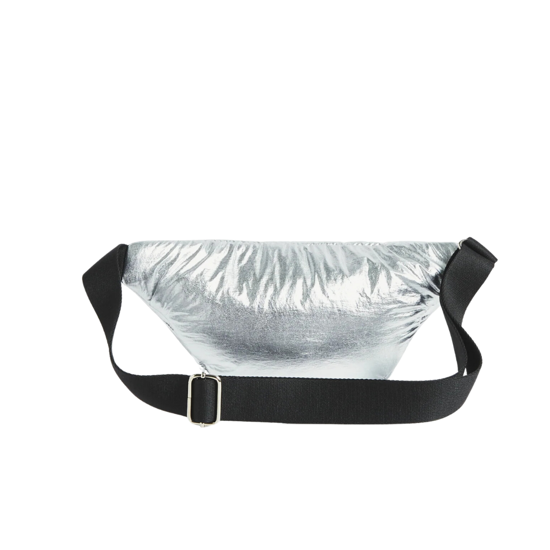 Glossy Waistbag in Silver