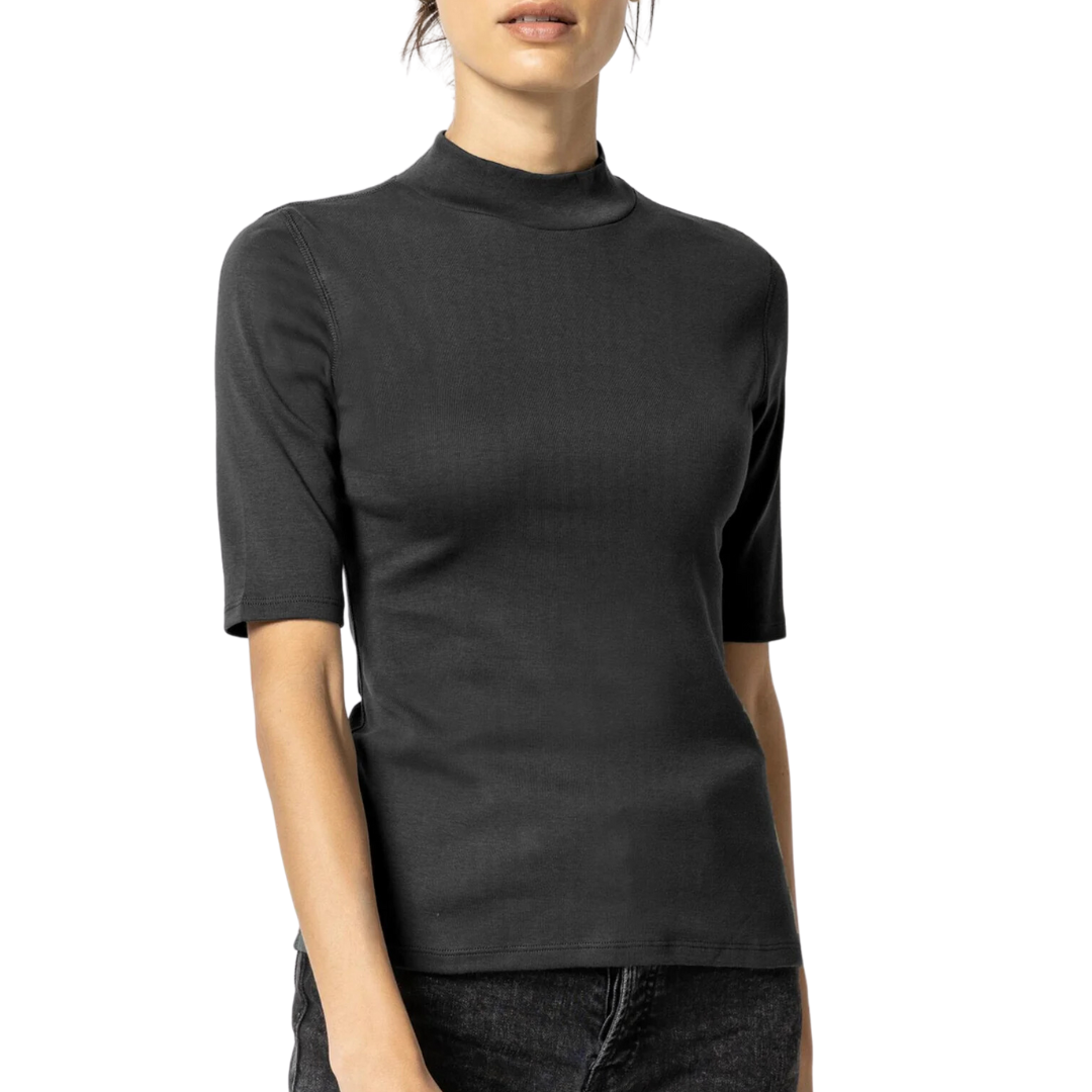 LP Elbow Mock BLK
