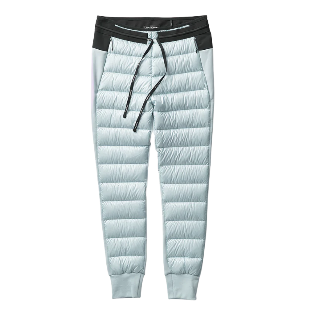 Hybrid Down Jogger in Slate Gray