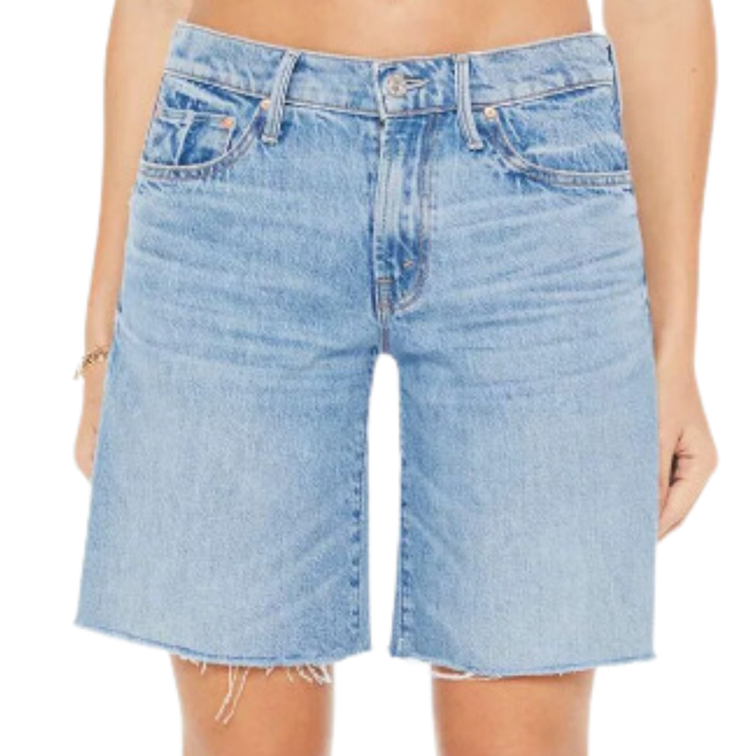 The Down Low Undercover Short Fray in Material Girl