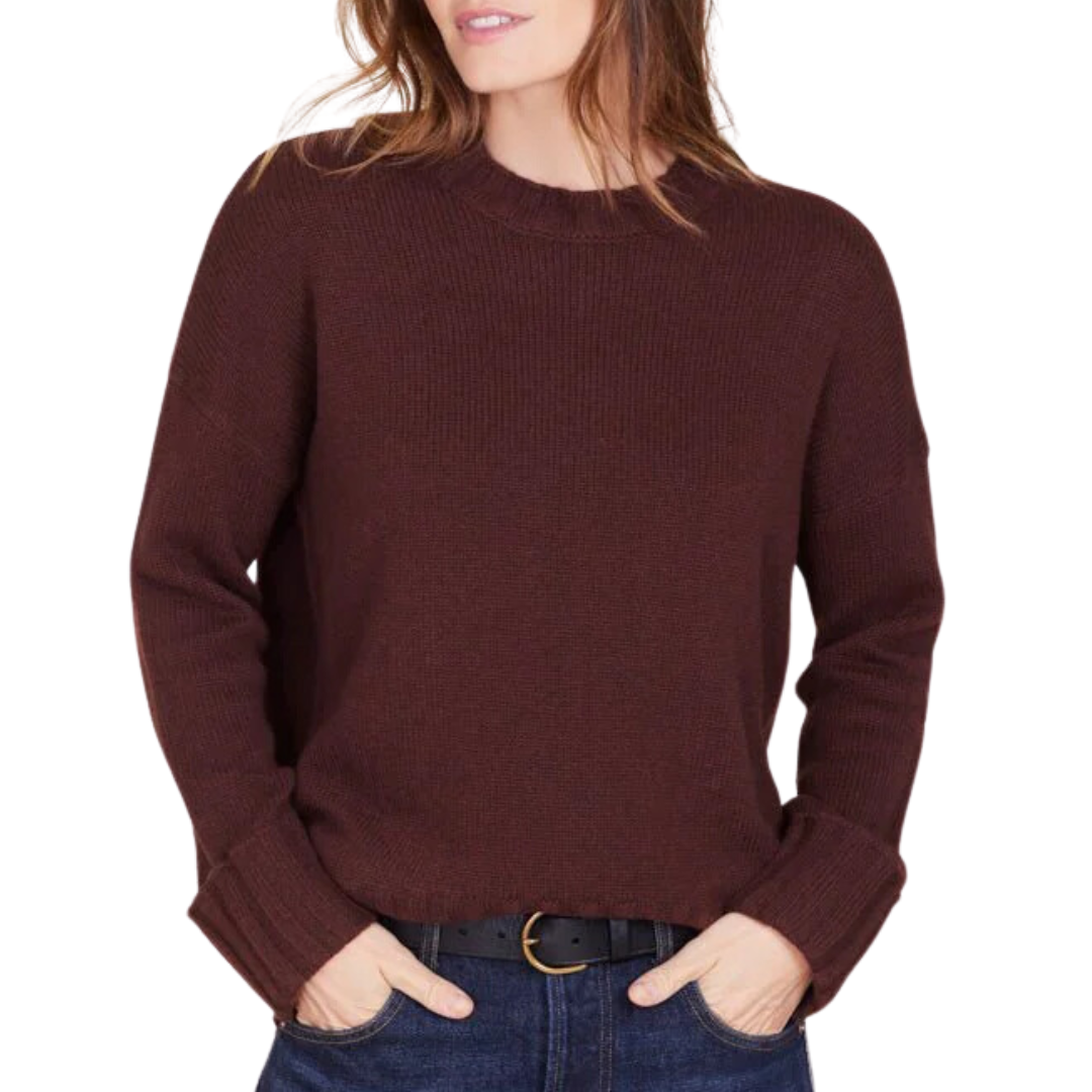 MILA SCHÖN Cashmere Red Round Neck Pullover Top Sweater main image 0