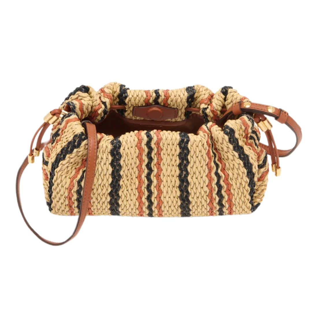 Remy Mini Soft Clutch in Desert Stripe