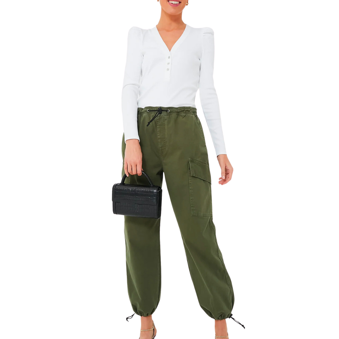 Parachute Pant in Fatigue