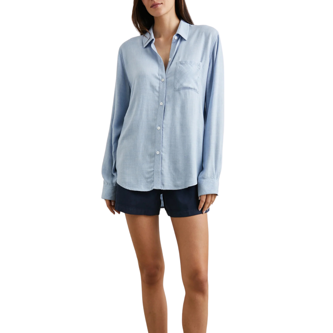 Hunter Shirt in Chambray Heather