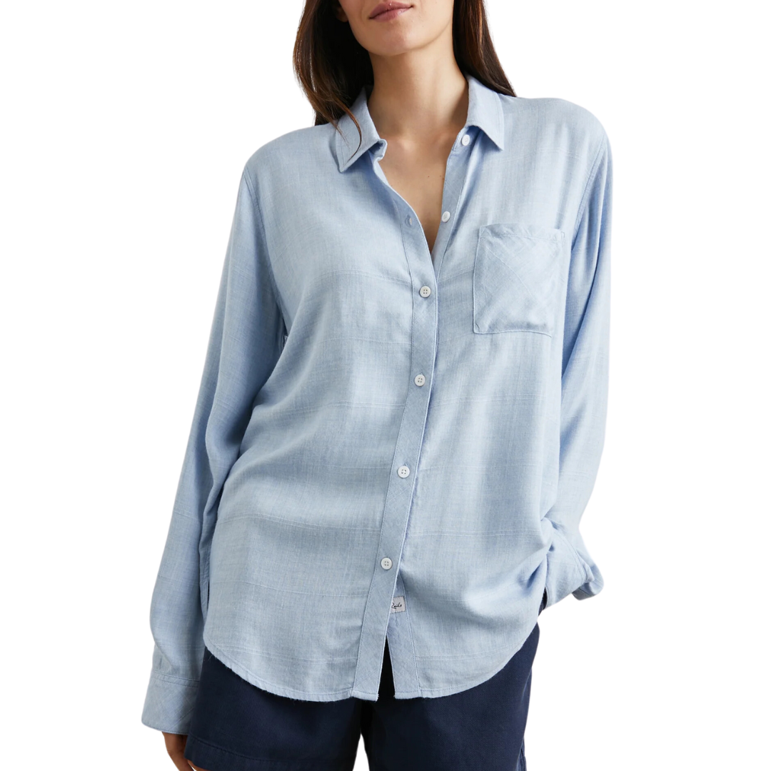 Hunter Shirt in Chambray Heather