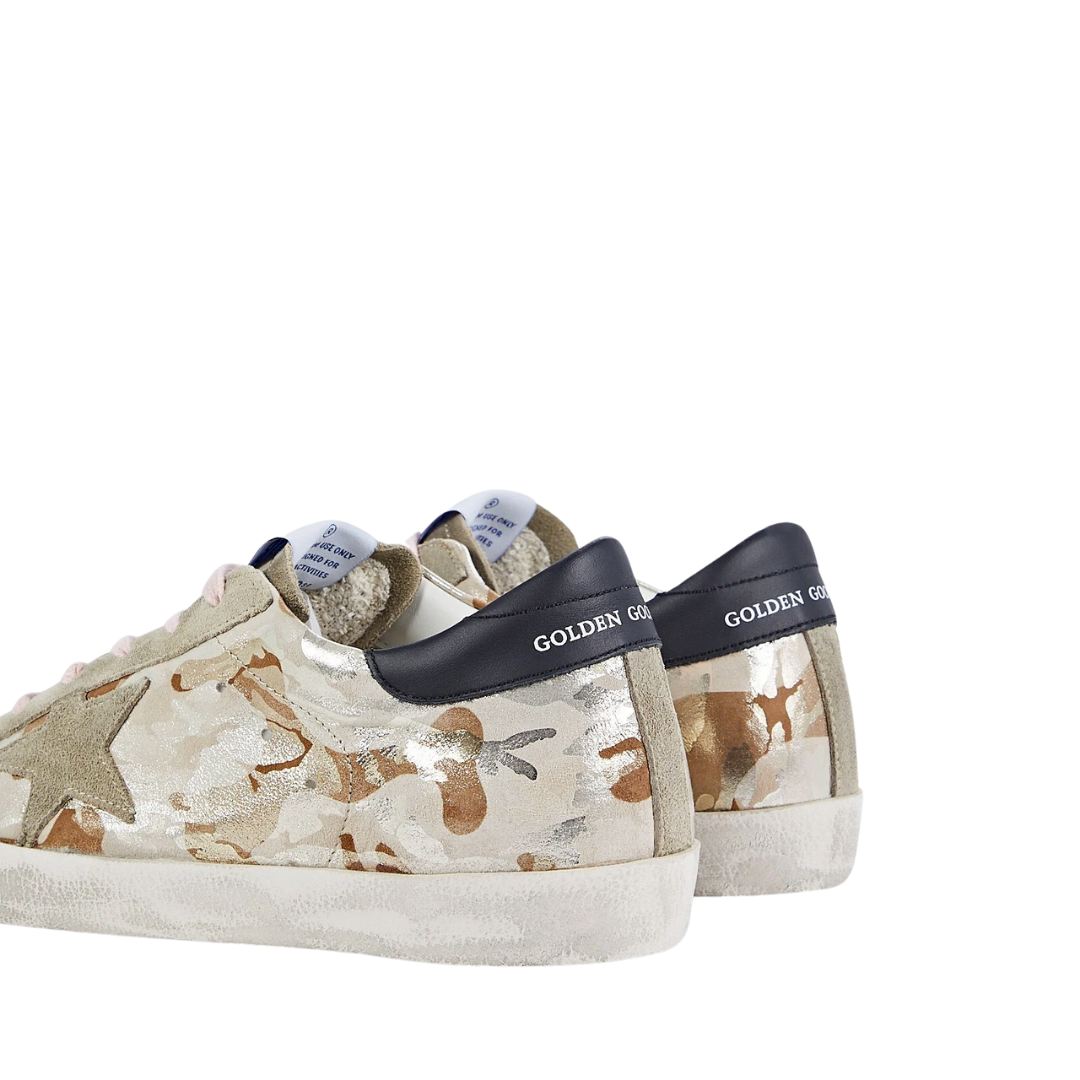 Superstar Low-Top Camo Sneakers in Multi
