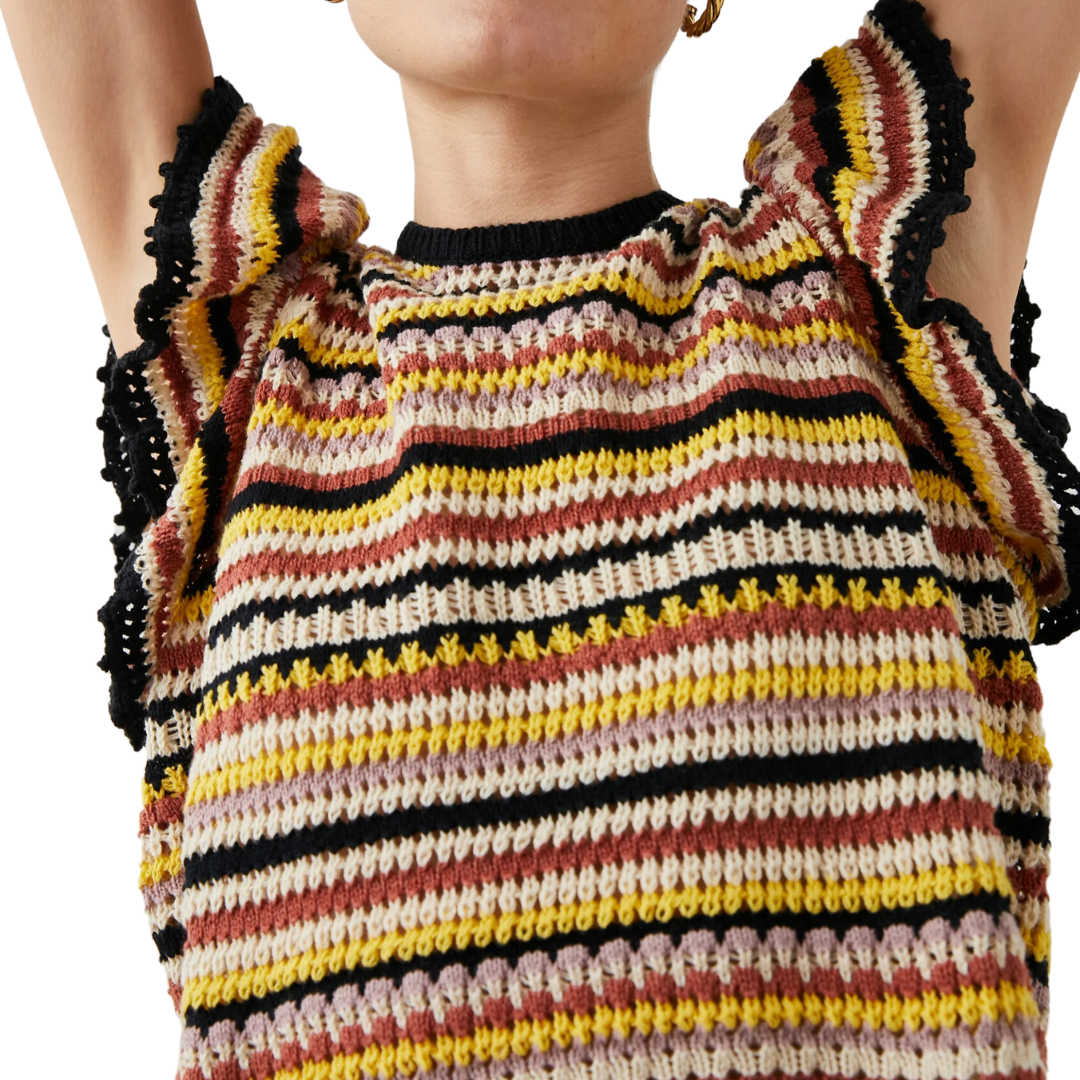 Opal Top in Sonoran Stripe