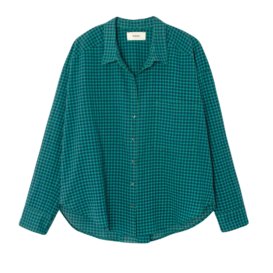 Jordy Shirt in Pine Sky