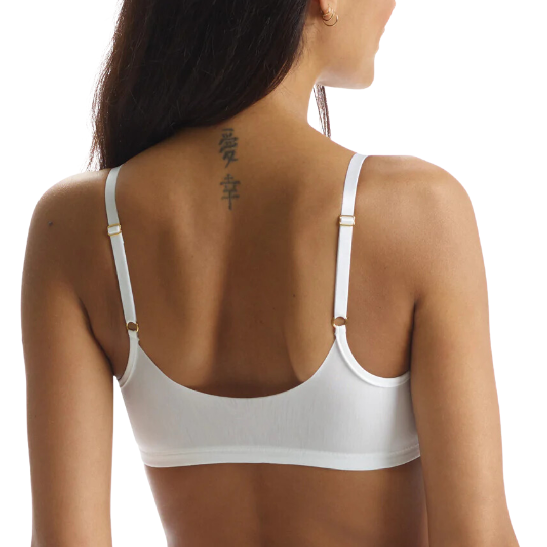 CMNDO Butter Bralette White