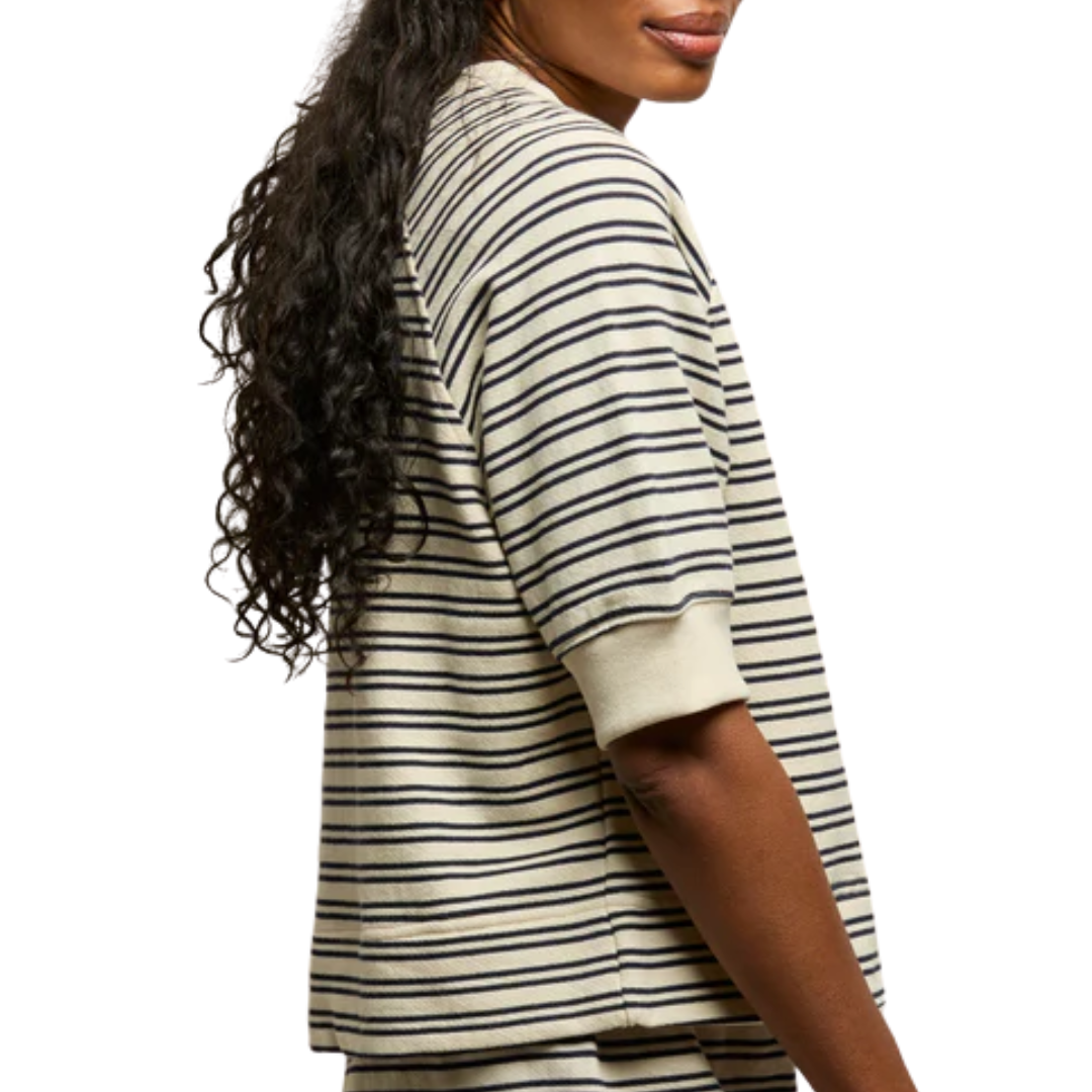 Effie Stripe in Navy Stripe
