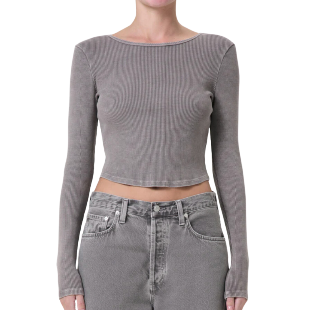 Nova Long Sleeve Tee in Owl