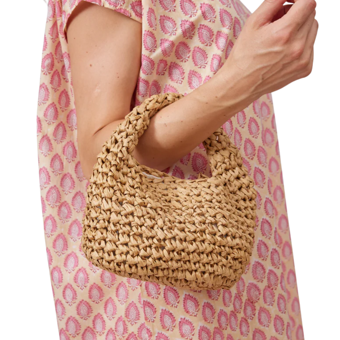 Micro Slouch Bag in Toast