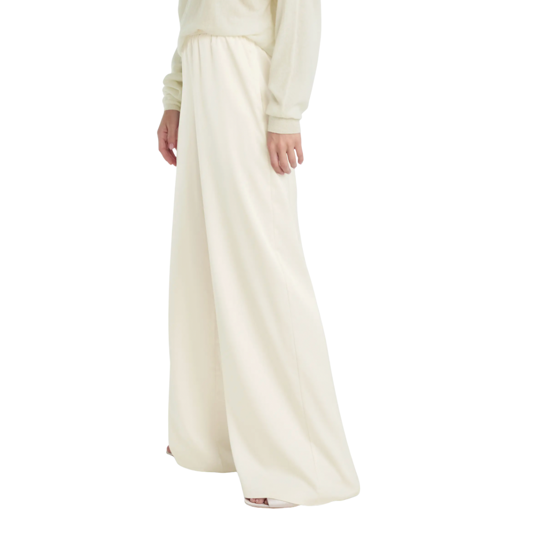 The Everything Wide Leg in Ivory