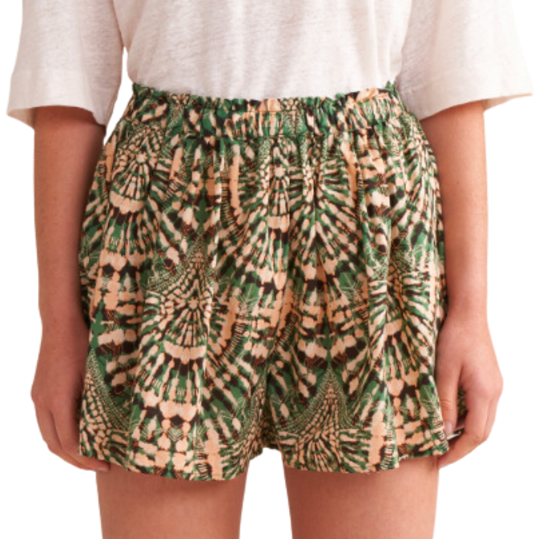 Austral Shorts in Green Combo