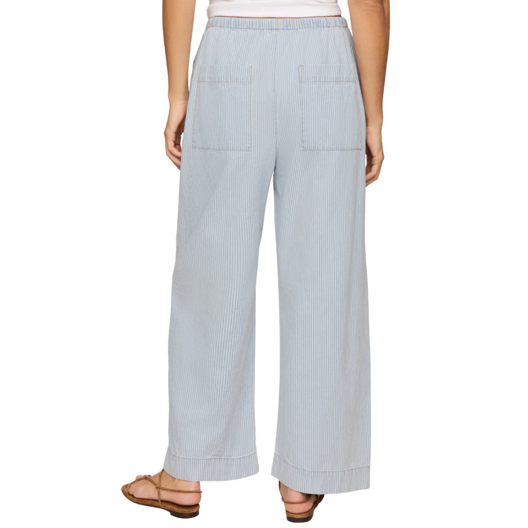 Soft Denim Carpenter Pant in Seaboard Stripe