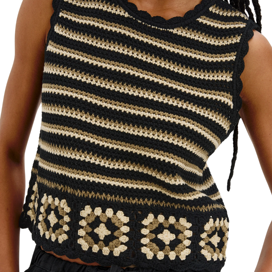Hazel Top in Milos Crochet
