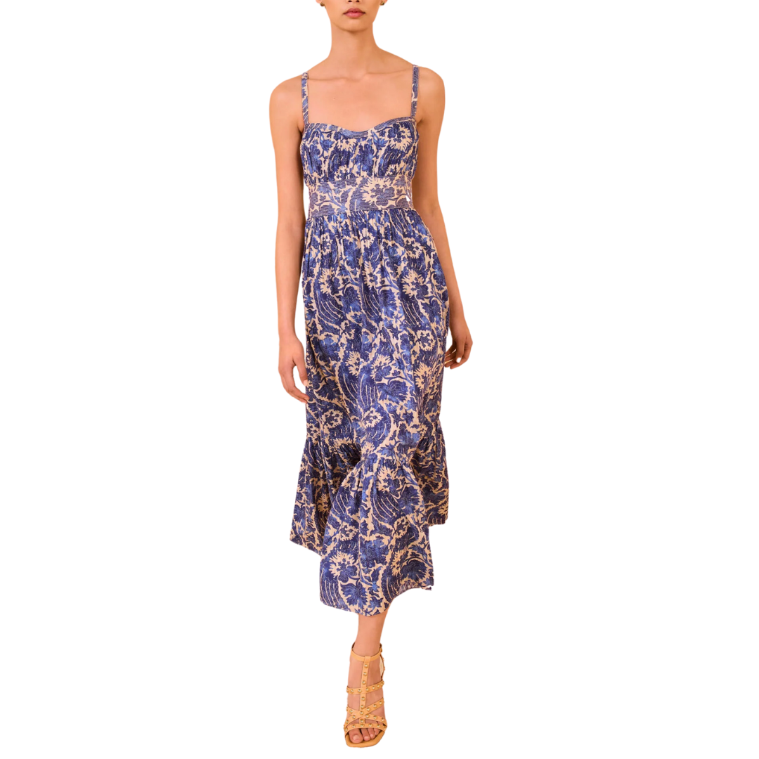 Nadine Dress in Ocean