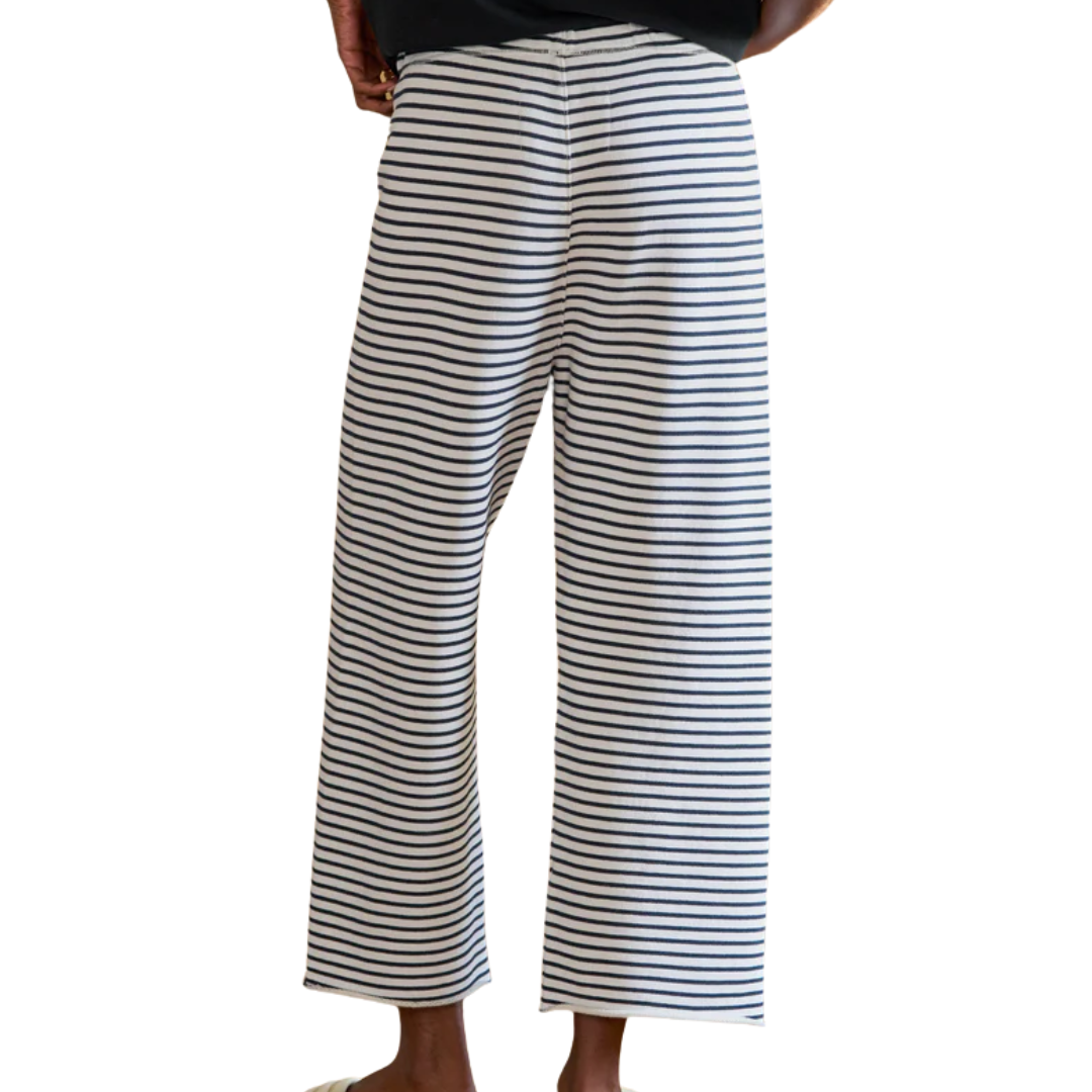 Catherine in Navy French Stripe