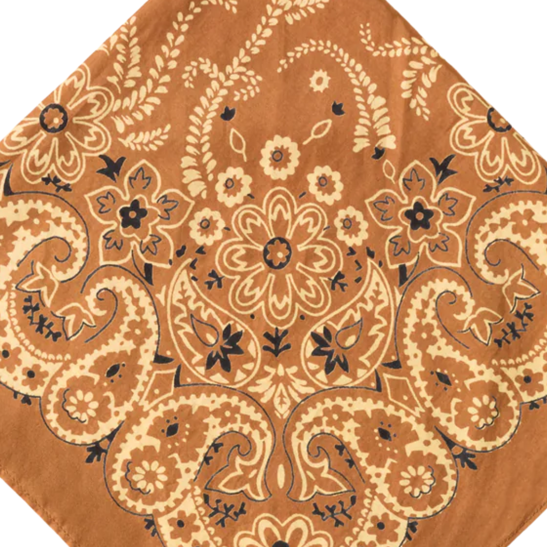 Bodhi Toffee Bandana in Light Brown