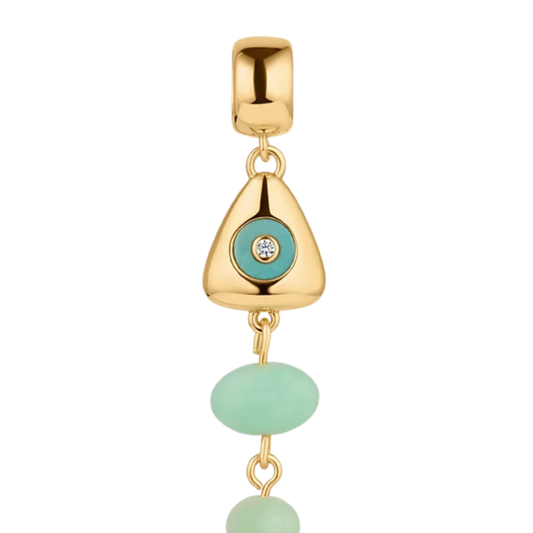La Pez Fish Bail in Chrysoprase