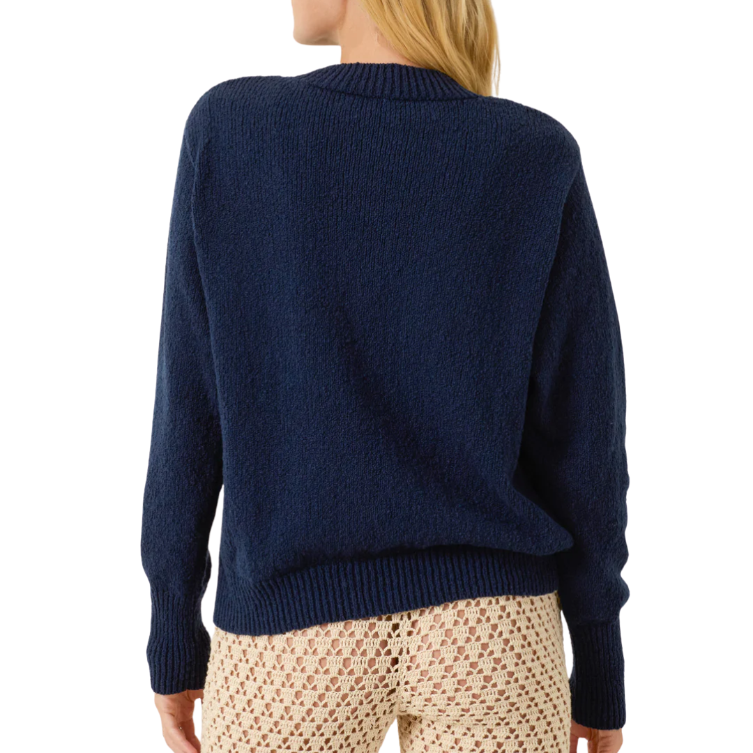 Sammi Midnight Hare Cardigan in Dark Blue