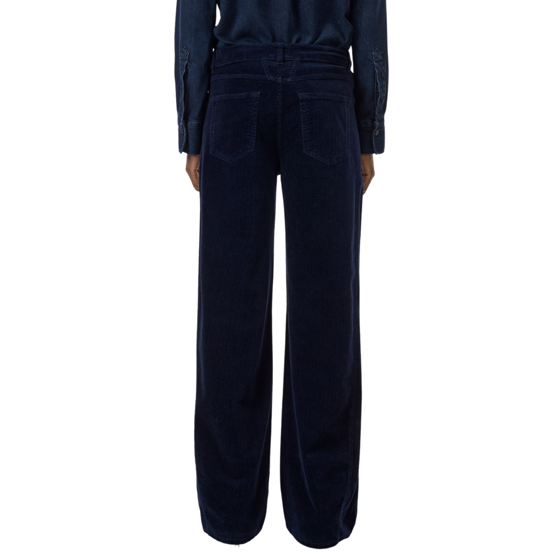 Tori-X Barrel Corduroy Pants in Dark Night