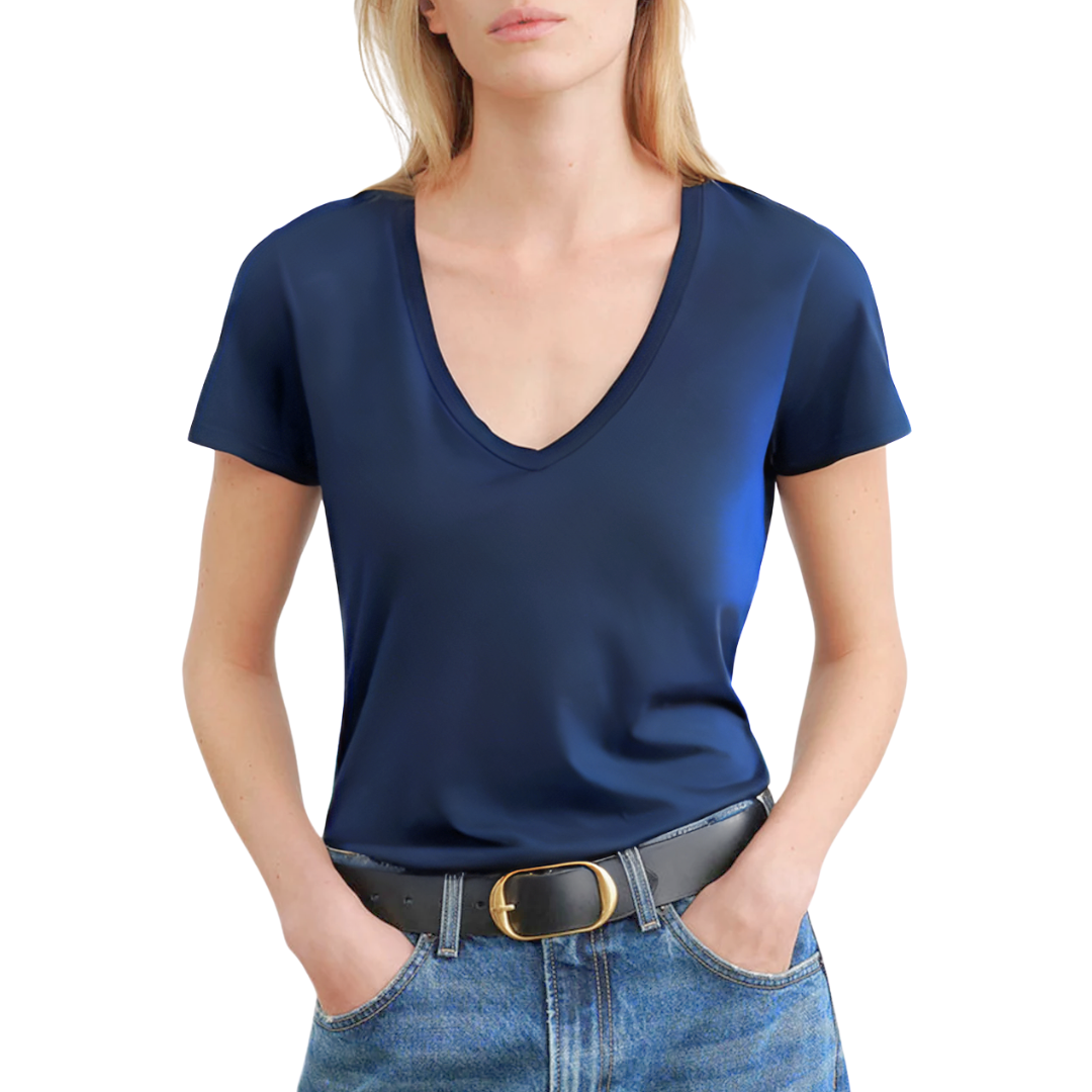 Carol Tee in Marine Blue