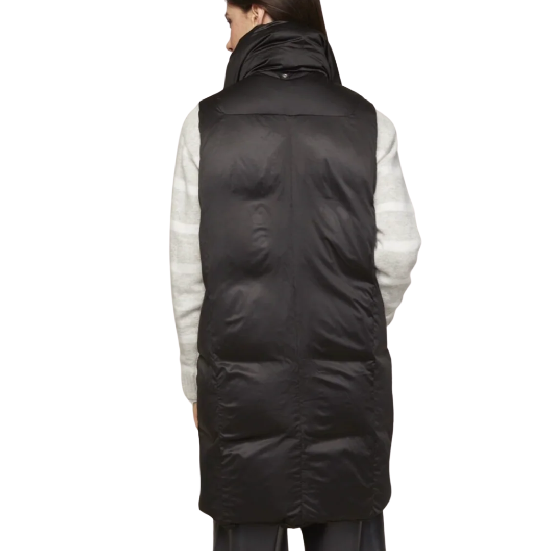 Padma Down Vest in Black