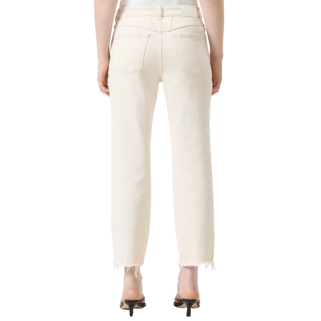 Milo Straight Jeans in Ivory