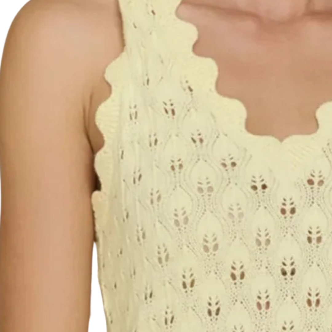 Nina Tank in Butter