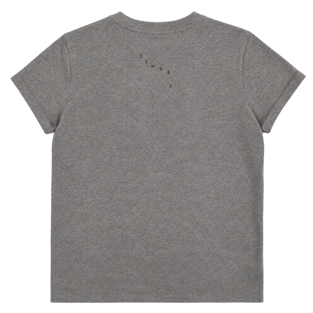 Block Ciao Classic Tee in Grey Melange