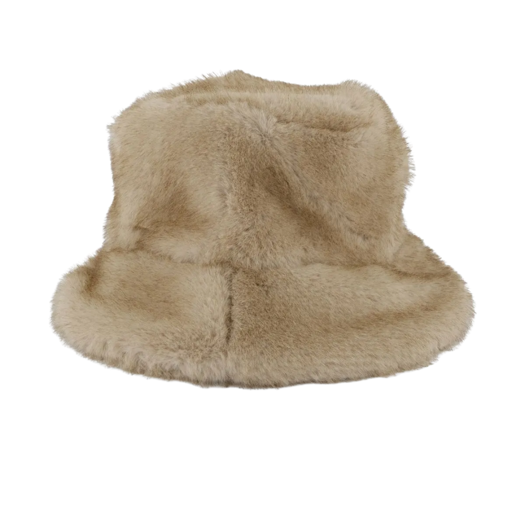 Mink-Effect Fur-Touch Hat in Tocco