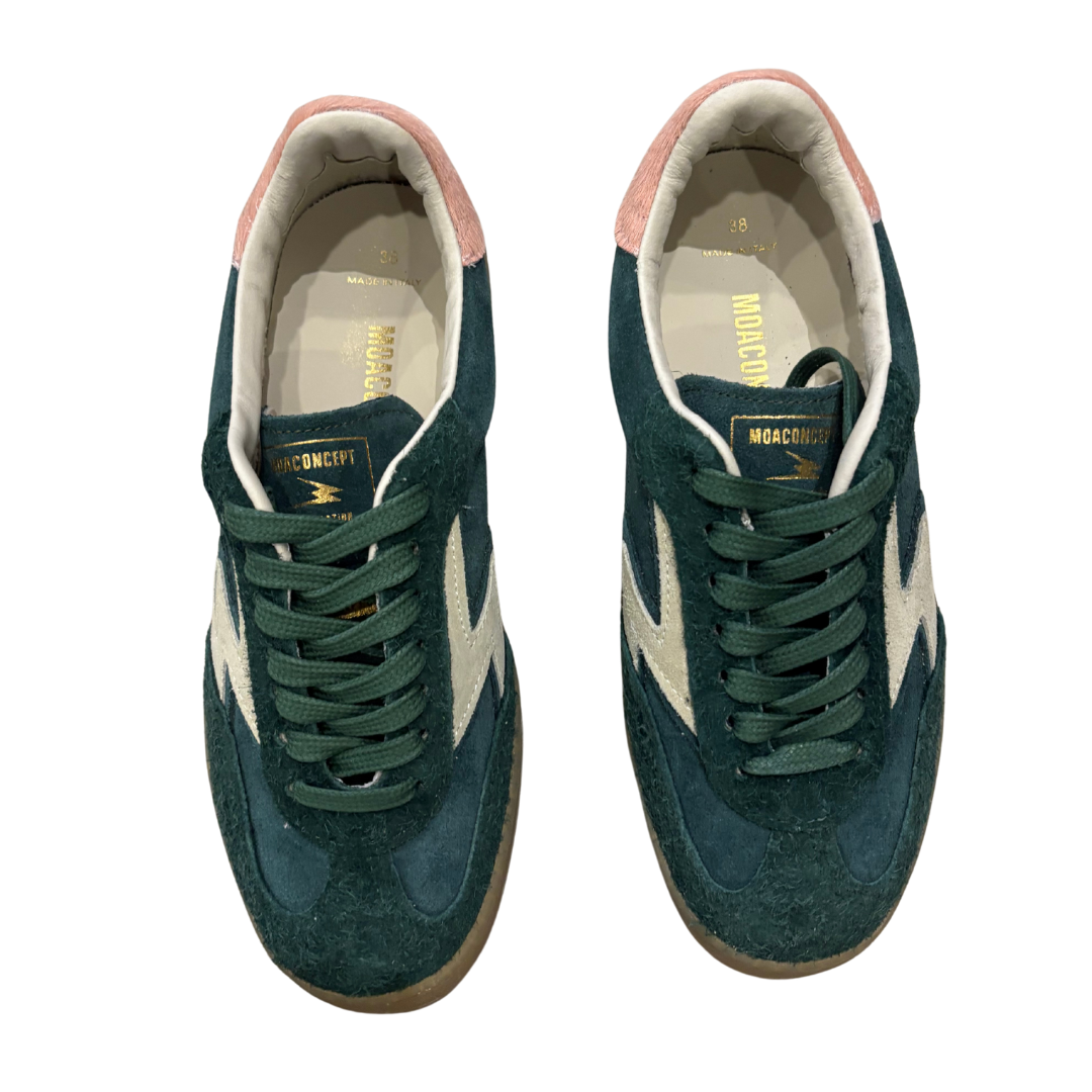 Master Club Sneaker in Dark Green