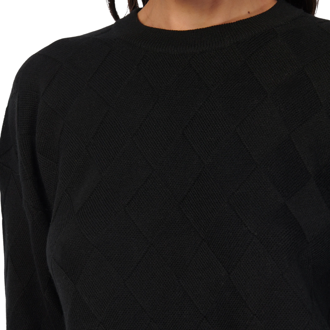 Neva Cashmere Sweater in Black