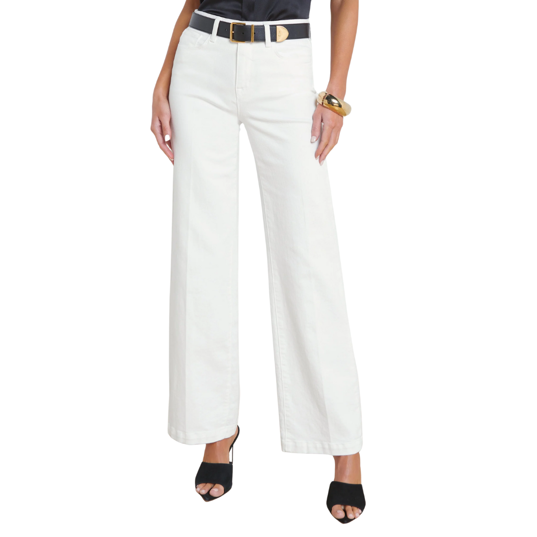 Scottie Wide-Leg Jean in Blanc